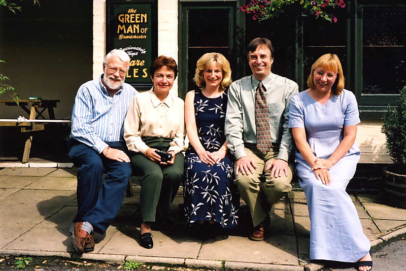 Colin and Friends - Scan of photo