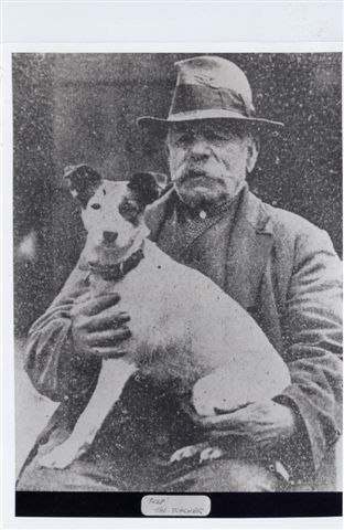 24. Fred with dog, no gun