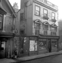 David Wills's baker shop, Harwich 1960