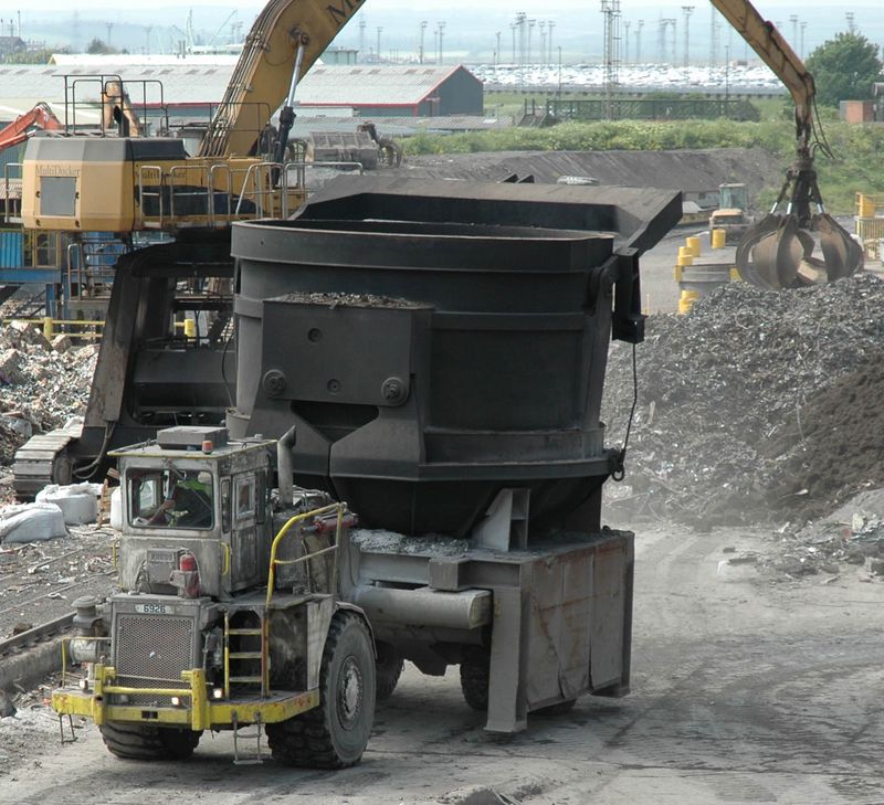 11 Kress 6926 reversing basket at Thamesteel