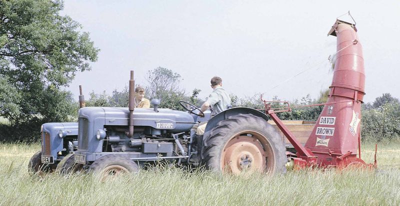 Brian Bell at work in the early 1960s