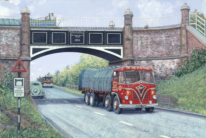 Stretton Aqueduct, A5 Foden