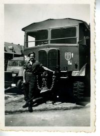 Patrick Doyle with his AEC Matador