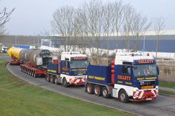 Steel pile moved by Collett