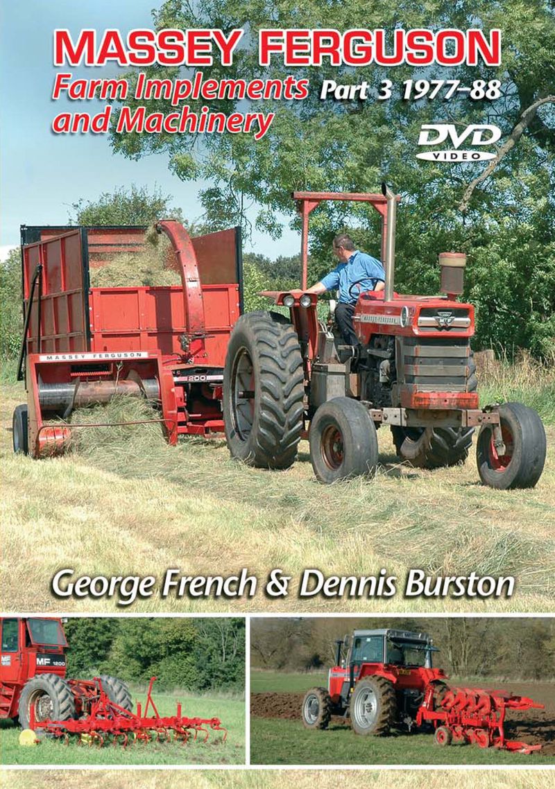 Massey Ferguson Farm Implements and Machinery front cover