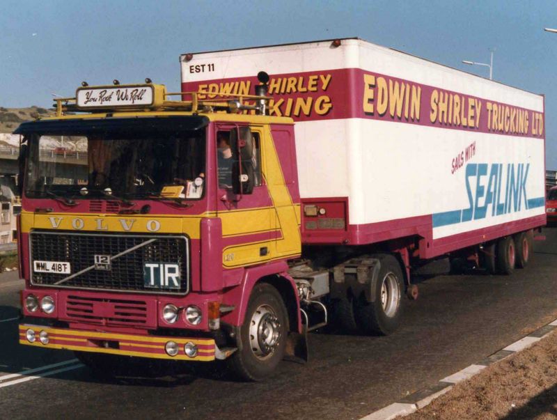 Volvo F12 Edwin Shirley Trucking