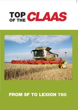 TOP OF THE CLAAS FRONT COVER