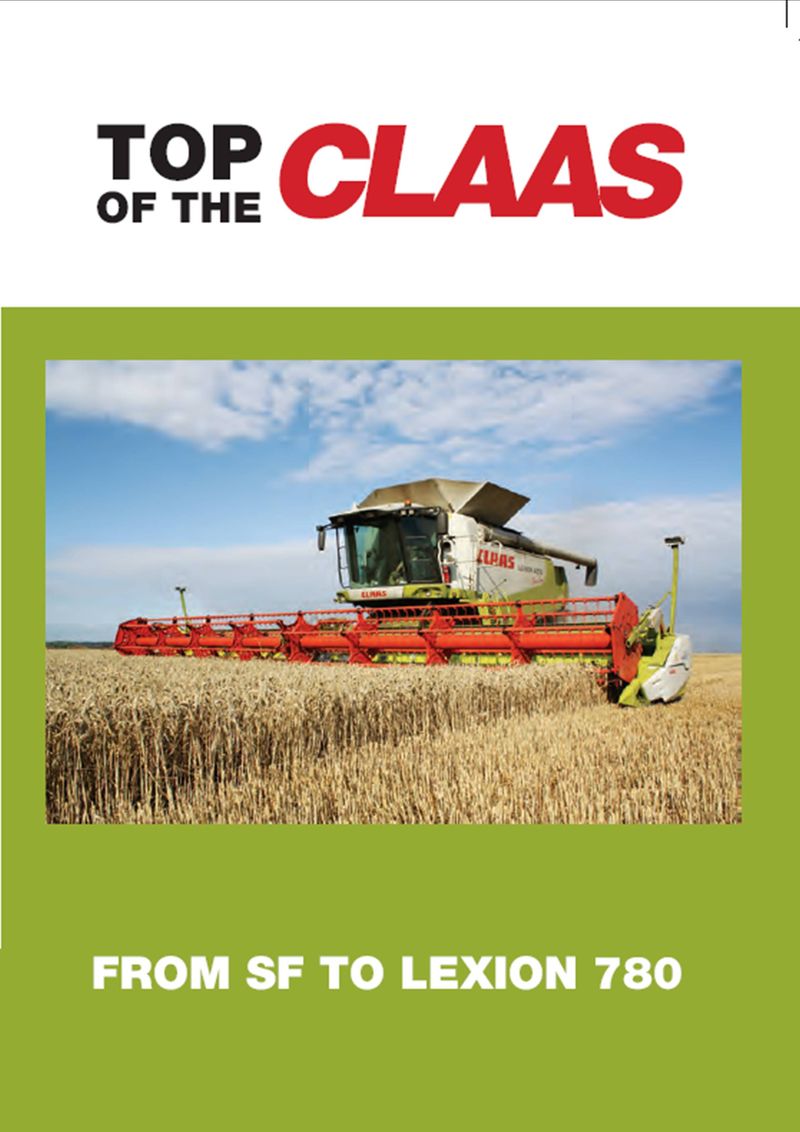 TOP OF THE CLAAS FRONT COVER