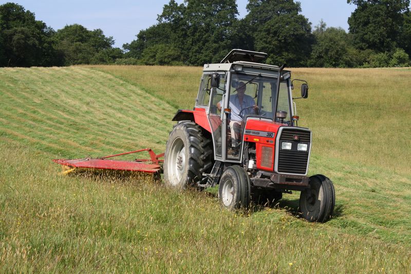 MASSEY FERGUSON 390 AND WESTMAC MOWER