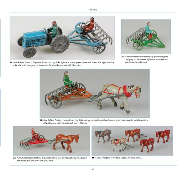 Farming in Miniature new book on British-made toy farm vehicles advance  information - Old Pond publishing days