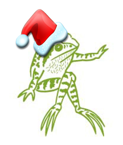 OPP Christmas Frog